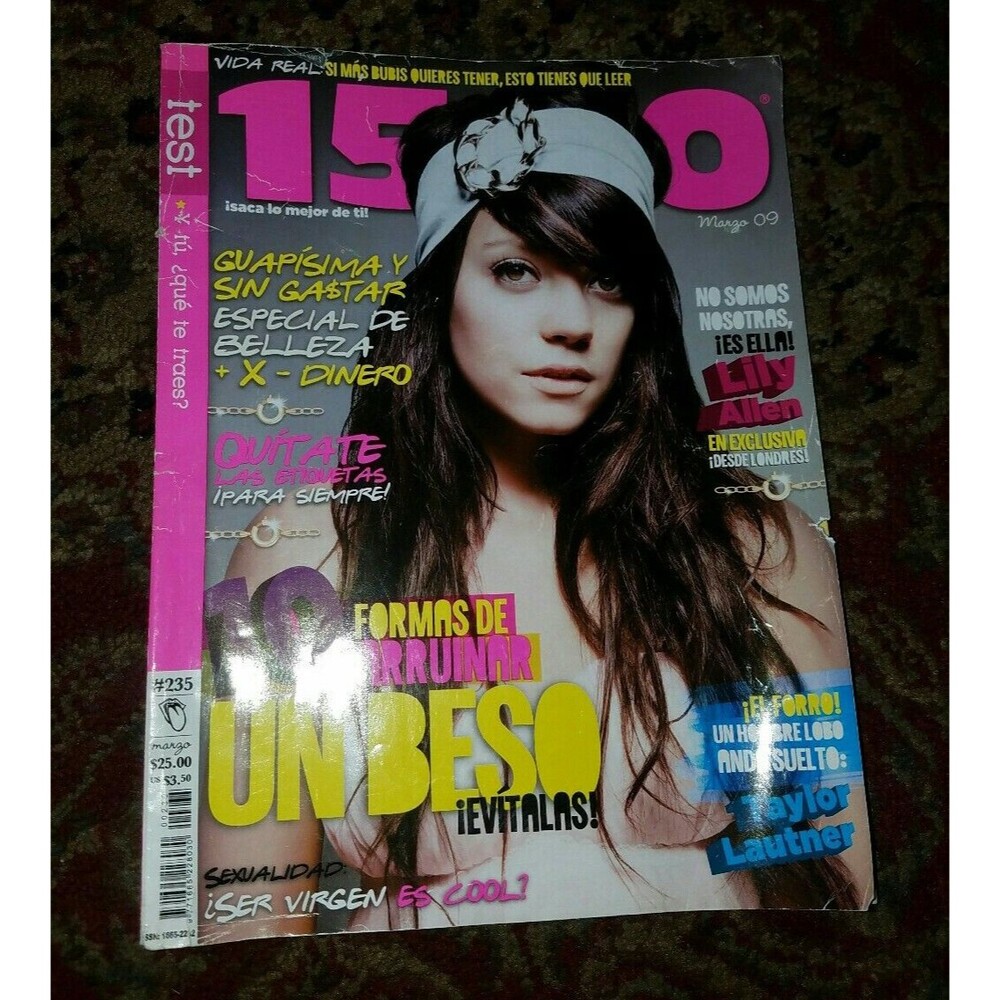 15 a 20 Magazine March 2009/Revista 15 a 20 Marzo 2009 Lily Allen
